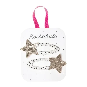 Hiuskoru/pinni, Rockahula KIDS | Bedazzle Glitter Star Clips Gold