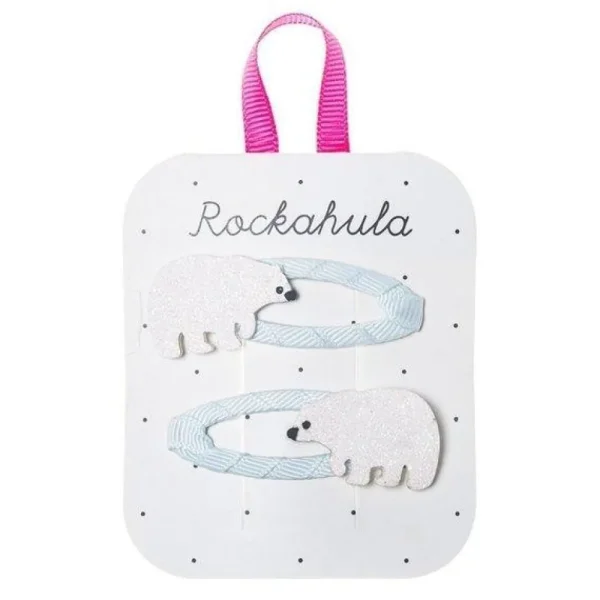 Hiuskoru/pinni, Rockahula KIDS | Polar Bear Glitter Clips