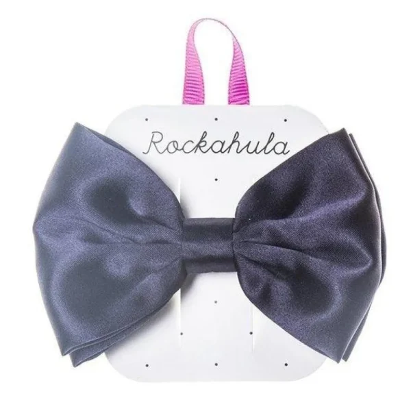 Hiuskoru/solki, Rockahula KIDS | Satin Luxe Double Bow Clip Blue