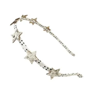 Hiuspanta, Rockahula KIDS | Bedazzle Glitter Star Head Band Gold