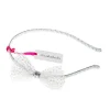 Hiuspanta, Rockahula KIDS | Glitter Mesh Bow Alice Band Silver