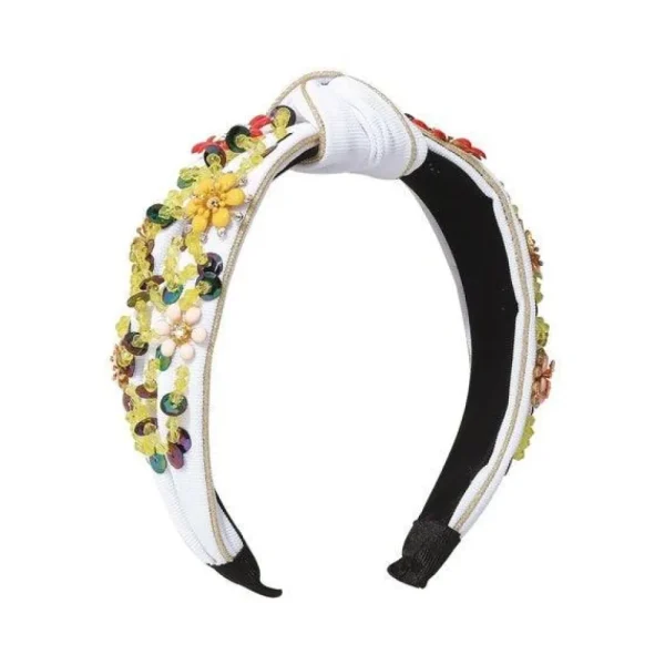 Hiuspanta | SUGAR SUGAR, Amazing Springtime Hairband in White