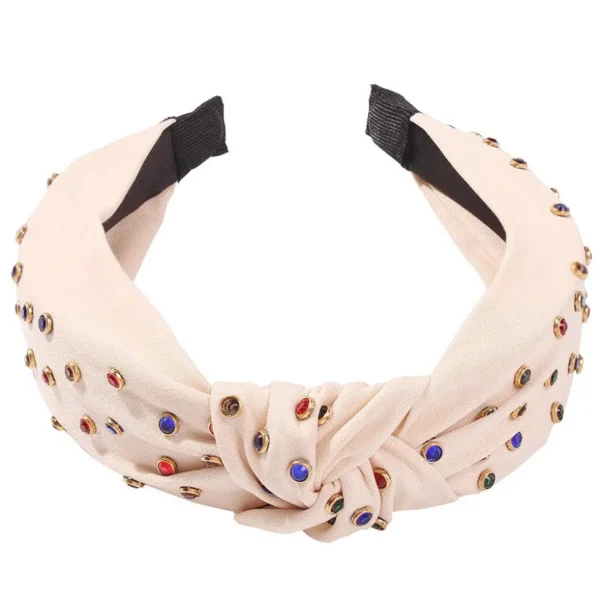 Hiuspanta | SUGAR SUGAR, Beige Knot Hairband -beige solmupanta