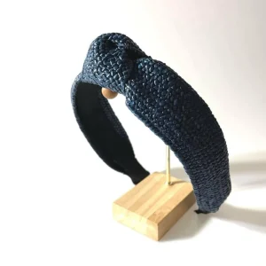 Hiuspanta | SUGAR SUGAR, Blue Rattan Knot -sininen rottinkipanta