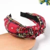 Hiuspanta | SUGAR SUGAR, Christmas Hairband in White, Red & Black