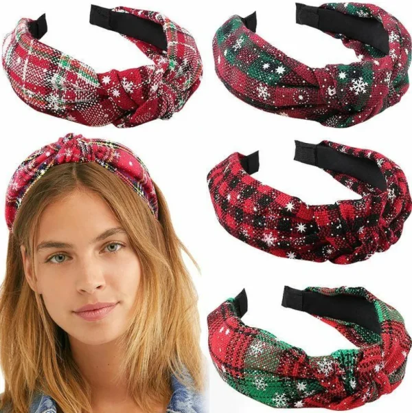 Hiuspanta | SUGAR SUGAR, Christmas Hairband in Red & Green
