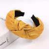 Hiuspanta | SUGAR SUGAR, Classic Knot Hairband -leijonankeltainen panta