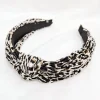 Hiuspanta | SUGAR SUGAR, Leopard in White -leopardi solmupanta