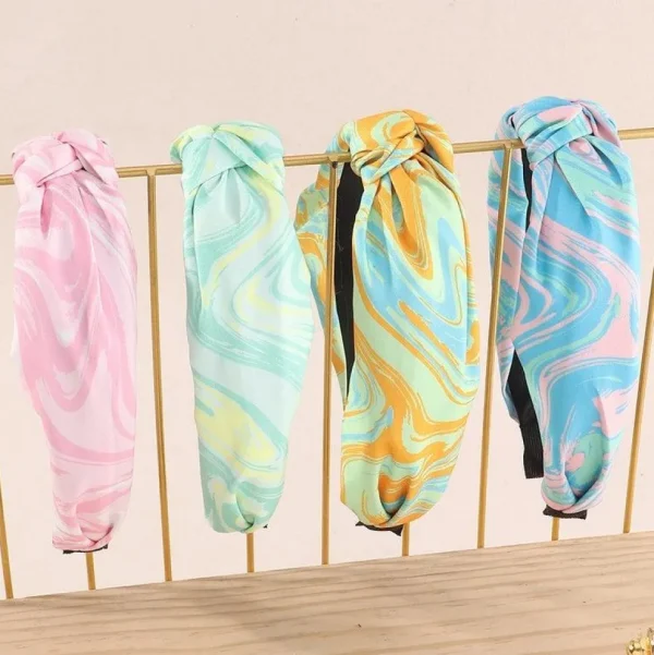Hiuspanta | SUGAR SUGAR, SoHo -värikäs tie dye solmupanta