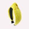 Hiuspanta | SUGAR SUGAR, Yellow Rattan Knot -keltainen rottinkipanta
