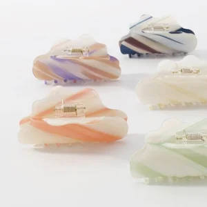 Hiussolki | SUGAR SUGAR, Cloud Clip -vaaleanvihreä hainhammas