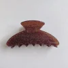 Hiussolki | SUGAR SUGAR, Glitter Clip -ruskea glitter hainhammas
