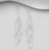 Hopeakorvakorut, PREMIUM COLLECTION | Long Minimalistic Earrings