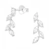 Hopeanapit, Olive Leaf -kirkkaat kristallinapit