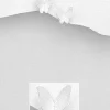 Hopeanapit, PREMIUM COLLECTION | Matt Butterfly Earstuds