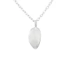Hopeinen kaulakoru, Delicate Silver Leaf -hopeinen siro lehti