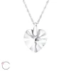 Hopeinen kaulakoru, LA CRYSTALE, Heart in Clear