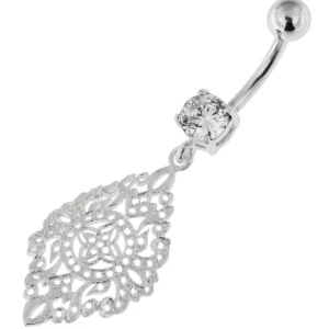 Hopeinen napakoru titaanivarrella), Lace Diamond