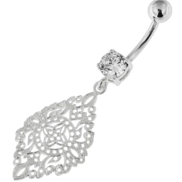 Hopeinen napakoru titaanivarrella), Lace Diamond