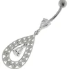 Hopeinen napakoru titaanivarrella, Big Teardrop