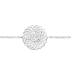 Hopeinen rannekoru, Modern Lace