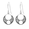 Hopeiset korvakorut, Bohemian Lace Circle (pitsi)