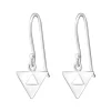 Hopeiset korvakorut, MINIMALISM/Triangle