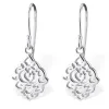 Hopeiset korvakorut, Romantic Lace Lotus