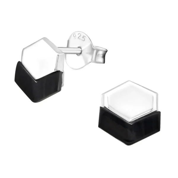 Hopeiset korvanapit, Black Shell
