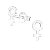 Hopeiset korvanapit, Girl + Girl Earstuds