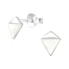 Hopeiset korvanapit, Small Diamond