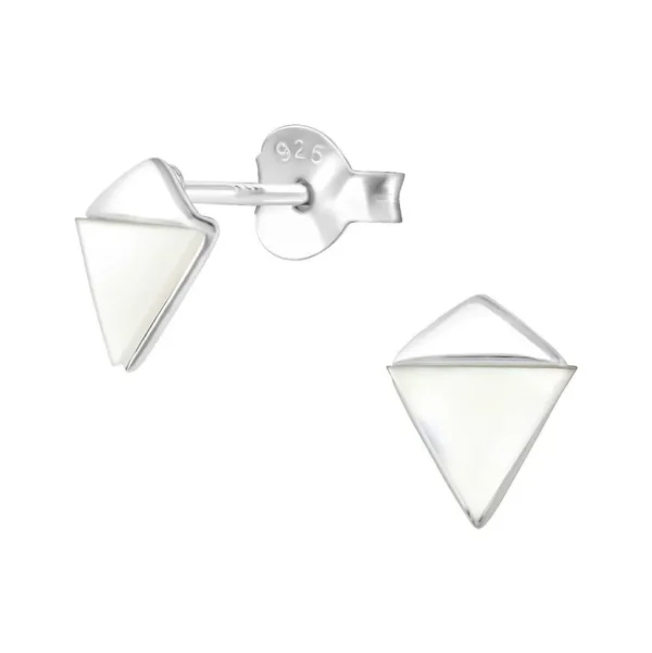 Hopeiset korvanapit, Small Diamond