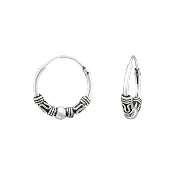 Hopeiset renkaat, Small Bali Hoops