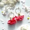 2 in 1-korvakorut, Daisy (koralli)