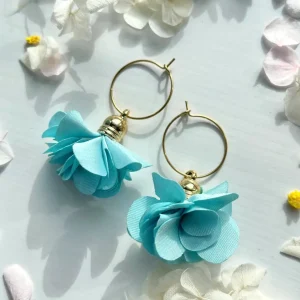 2 in 1-korvakorut, Daisy (raikas turkoosi)