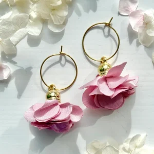 2 in 1-korvakorut, Daisy (vanha roosa)