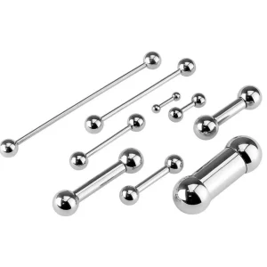 Industrial, Basic Steel Barbell -kirurginteräksinen industrialkoru