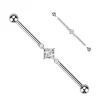 Industrial, Internally Threaded Titanium CZ -titaaninen industrialkoru