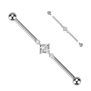 Industrial, Internally Threaded Titanium CZ -titaaninen industrialkoru