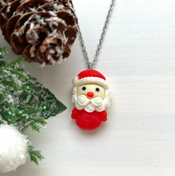 Joulukaulakoru, Little Santa -suloinen joulupukki kaulakoru