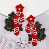 Joulukorvakorut, Candy Cane -näyttävät karkkikorvakorut