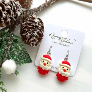 Joulukorvakorut, Little Santa -suloiset joulupukki korvakorut