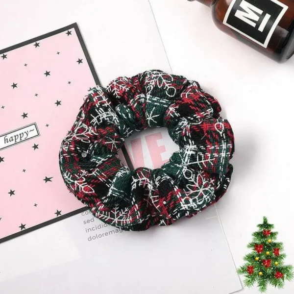 Jouluscrunchie | SUGAR SUGAR, Christmas Scrunchie in Tartan