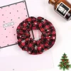 Jouluscrunchie | SUGAR SUGAR, Christmas Scrunchie in Red & Black