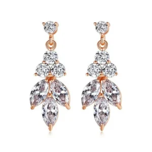 Juhlakorvakorut, PARIS BIJOUX/Delicate Rosegold Leafs