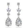 Juhlakorvakorut, ROMANCE/Classic Teardrop Earrings with CZ