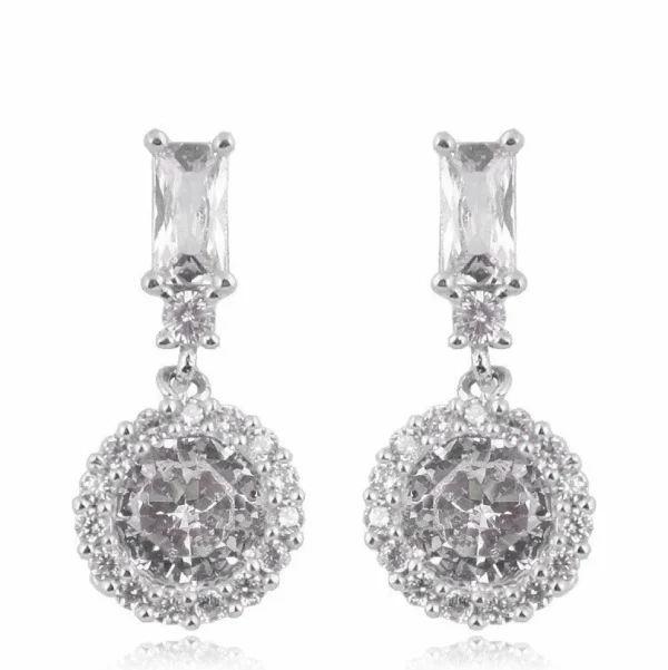 Juhlakorvakorut, ROMANCE/Drop Earrings in Silver