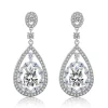 Juhlakorvakorut, ROMANCE/Gorgeous Teardrop Earrings with CZ