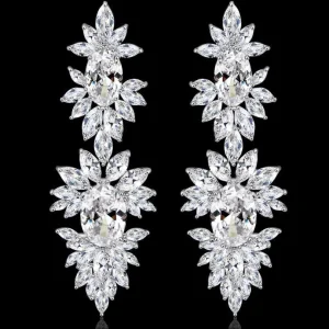 Juhlakorvakorut, ROMANCE/Luxurious Earrings in Silver