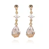 Juhlakorvakorut, ROMANCE | Romantic Teardrop Earrings in Champagne